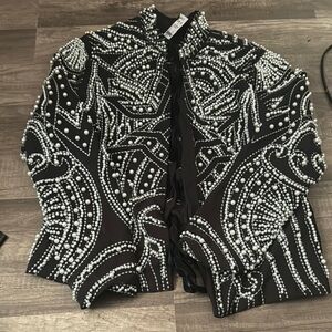 Embellished Pearl Jacket
